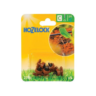 Hozelock 2784 In Line Pressure Dripper 4mm (Pack 5) Hozelock - RockBottom Northampton