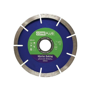 Coreplus MR125 Mortar Raking Diamond Blade 125mm CorePlus - RockBottom Northampton