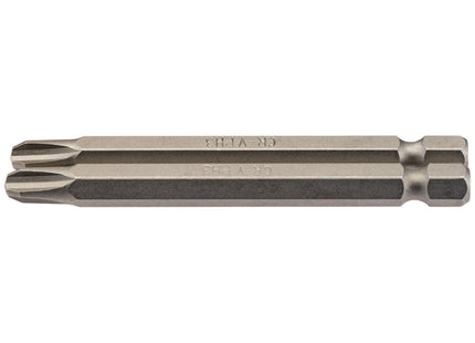 Draper Cross Slot Insert Bit, 1/4" Hex, 75mm Long, No.3 (Pack of 2) 64316 Draper - Town Tools