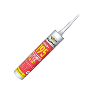 Everbuild Sika Everflex® 195 Siliconised Acrylic White 300ml Everbuild Sika - RockBottom Northamptin