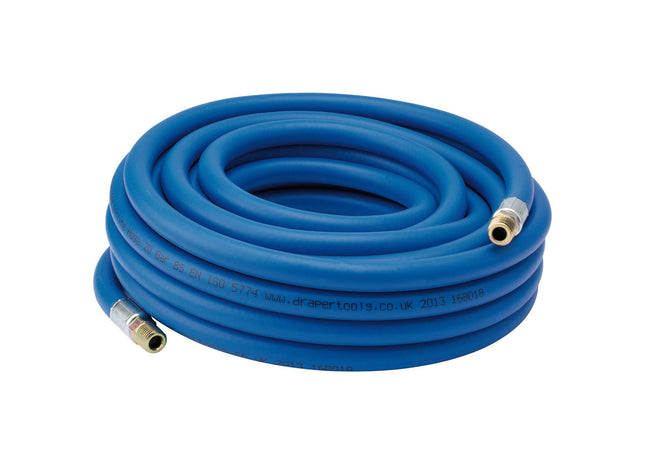 Draper Air Line Hose, 10m, 5/16"/8mm Bore, 1/4" BSP 38331 Draper - Town Tools