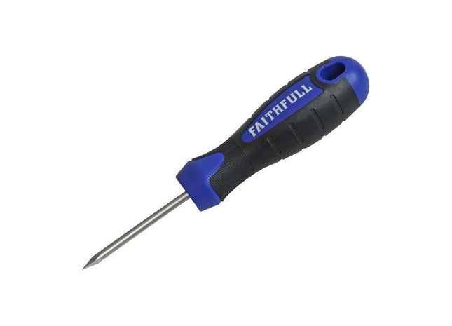Faithfull Bradawl Soft Grip Handle Square Tip Faithfull - RockBottom Northampton