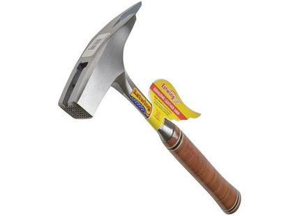 Estwing E239MM Roofer's Pick Hammer Leather Grip - Milled Face Estwing - RockBottom Northamptin