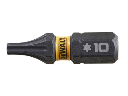 DeWALT Power Tools EXTREME FlexTORQ Bits T10 x 25mm (Pack 5) DeWALT Power Tools - RockBottom Northampton