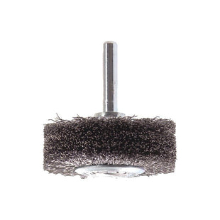 Lessmann Wire Wheel Brush with Shank 50 x 20mm, 0.30 Steel Wire Lessmann - RockBottom Northampton