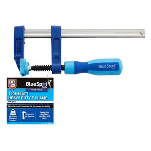 Bluespot Tools Heavy-Duty F-Clamp 50 x 150mm BlueSpot Tools - RockBottom Northampton