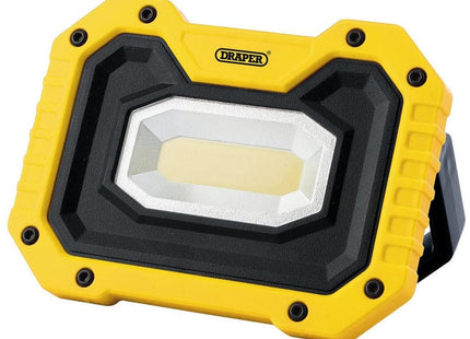 Draper COB LED Rechargeable Worklight with Wireless Speaker, 5W, 500 Lumens, Yel Draper - Town Tools