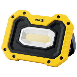Draper COB LED Rechargeable Worklight with Wireless Speaker, 5W, 500 Lumens, Yel Draper - Town Tools