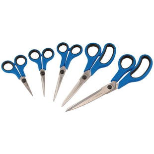 Draper Soft Grip Household Scissor Set (5 Piece) Draper - Town Tools