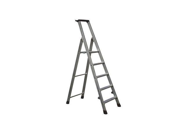 Zarges Trade Platform Steps, Platform Height 1.05m 5 Rungs Zarges - RockBottom Northampton