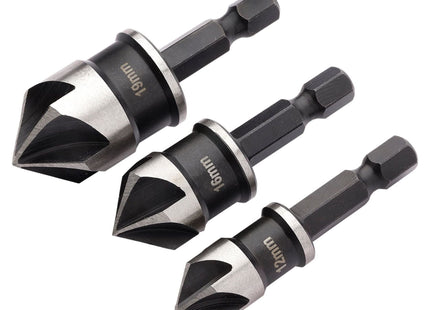 Draper Countersink Bit Set (3 Piece) Draper - Town Tools