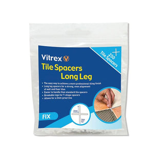 Vitrex Long Leg Spacer 5mm (Pack 250) Vitrex - RockBottom Northampton