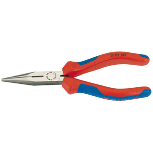 Draper Knipex 25 02 160 SBE Long Nose Pliers - Heavy Duty Handles, 160mm 69576 Draper - Town Tools