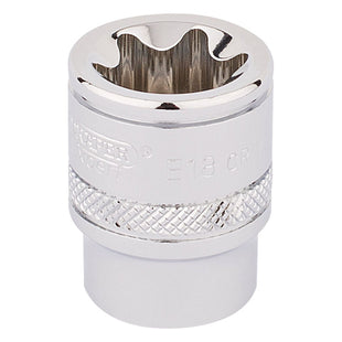 Draper TX-STAR Socket, 3/8" Sq. Dr., E18 34207 Draper - Town Tools