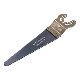 Faithfull SK7 Wavy Edge Insulation Cutter Blade 100mm Faithfull - RockBottom Northampton