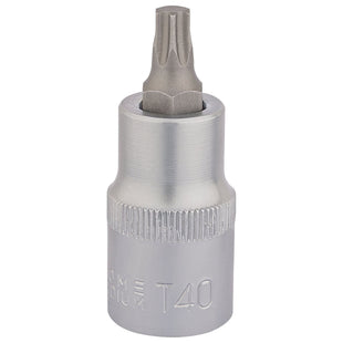 Draper TX-STAR Socket Bit, 1/2" Sq. Dr., T40 x 55mm 16312 Draper - Town Tools