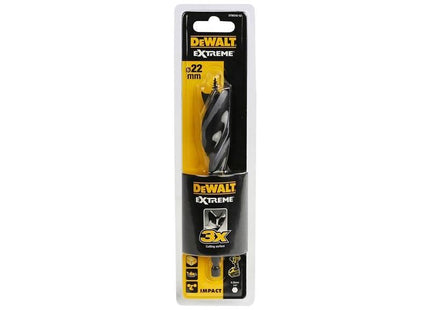 Dewalt Power Tools Extreme Tri-Flute Spade Bit 22 x 152mm DeWALT Power Tools - RockBottom Northampton