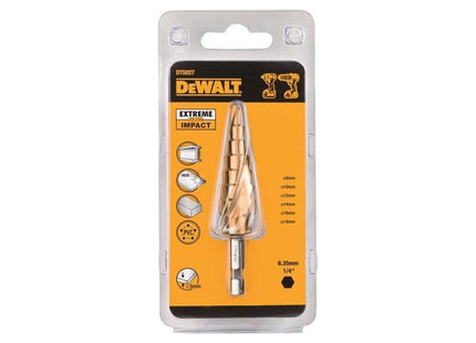 Dewalt Power Tools Extreme Step Drill Bit 8-18mm DeWALT Power Tools - RockBottom Northampton