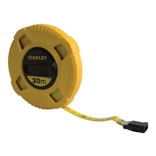 Stanley® Hand Tools Closed Case Fibreglass Long Tape 20m (Width 13mm) STANLEY® Hand Tools - RockBottom Nothampton
