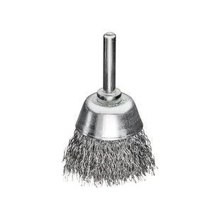 Lessmann Cup Brush with Shank D70mm x H25, 0.30 Steel Wire Lessmann - RockBottom Northampton