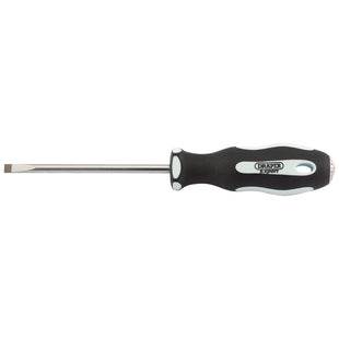 Draper Plain Slot Soft Grip Parallel Tip Screwdriver, 5.5 x 100mm 34973 Draper - Town Tools