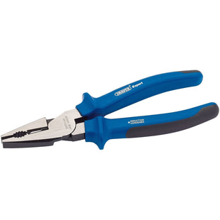 Draper Heavy Duty Soft Grip High Leverage Combination Pliers, 200mm 68886 Draper - Town Tools