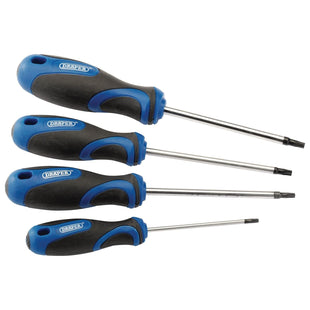 Draper TX-STAR Soft Grip Screwdriver Set (4 Piece) 36851 Draper - Town Tools
