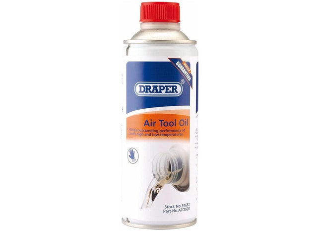 Draper Air Tool Oil, 500ml 34681 Draper - Town Tools