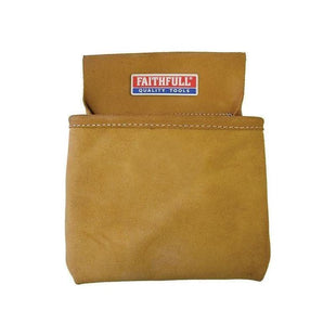 Faithfull Nail Pouch - Single Pocket Faithfull - RockBottom Northampton