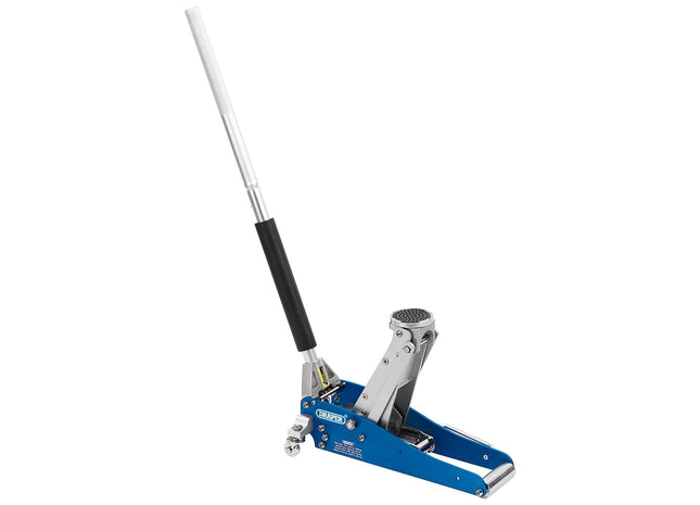 Draper Aluminium Low Profile Trolley Jack, 1.25 Tonne 31242 Draper - Town Tools
