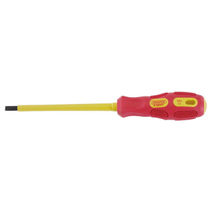 Draper VDE Approved Fully Insulated Plain Slot Screwdriver, 5.5 x 125mm (Display Draper - Town Tools