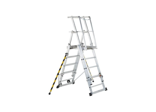 Zarges ZAP 2 Access Platform, Platform Height 1.3/1.6/1.8/2.1/2.4m 5-9 Rungs Zarges - RockBottom Northampton