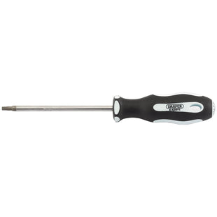 Draper TX-STAR Security Soft Grip Screwdriver, T10T x 75mm 35137 Draper - Town Tools