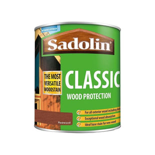 Sadolin Classic Wood Protection Redwood 1 litre Sadolin - RockBottom Nothampton
