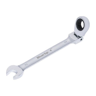 Bluespot Tools 180° Flexible Head Ratchet Spanner 13mm BlueSpot Tools - RockBottom Northampton
