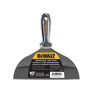 Dewalt Drywall Stainless Steel Jointing/Filling Knife 250mm (10in) DEWALT Drywall - RockBottom Northampton