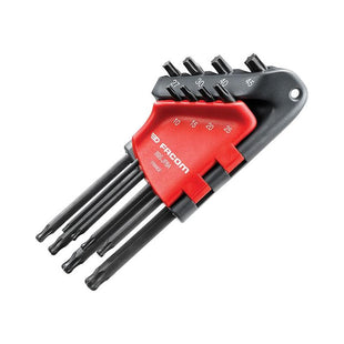 Facom Long Metric Head TORX Hex Key Set of 8 (TX10-TX45) Facom - RockBottom Northampton