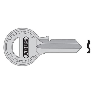 Abus Mechanical T84/40 40mm Left Hand Key Blank 08682 ABUS Mechanical - RockBottom Northampton