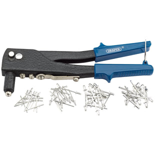 Draper Hand Riveter Kit for Aluminium Rivets 27847 Draper - Town Tools