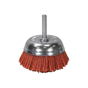 Faithfull Nylon Cup Brush 65mm x 6mm Shank Faithfull - RockBottom Northampton