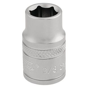 Draper 6 Point Imperial Socket, 3/8" Sq. Dr., 3/8" 16550 Draper - Town Tools
