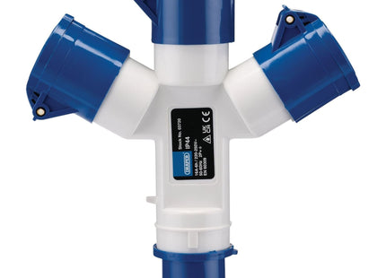 Draper 230V 3-Way Splitter, 16A 03720 Draper - Town Tools