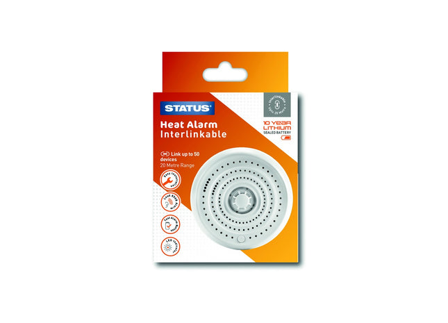 Status Interlinkable Heat Alarm