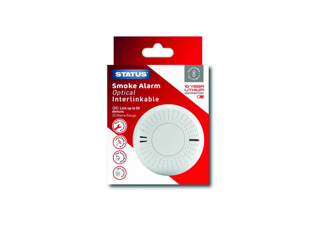 Status Smoke Alarm Interlinkable