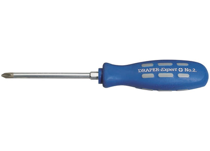 Draper Cross Slot Mechanic's Screwdriver, 100mm, No.2 (Sold Loose) 67859 Draper - Town Tools