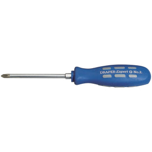 Draper Cross Slot Mechanic's Screwdriver, 100mm, No.2 (Sold Loose) 67859 Draper - Town Tools