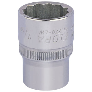 Draper Elora Whitworth Bi-Hexagon Socket, 1/2" Sq. Dr., 7/16" 24848 Draper - Town Tools