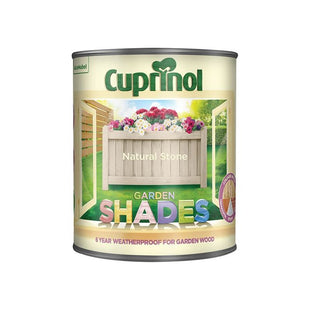 Cuprinol Garden Shades Natural Stone 1 litre Cuprinol - RockBottom Northampton