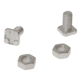 Alm Manufacturing GH004 Square Glaze Bolts & Nuts Pack of 20 ALM Manufacturing - RockBottom Northampton