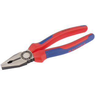 Draper Knipex 03 02 200 SBE Combination Pliers - Heavy Duty Handle, 200mm 69575 Draper - Town Tools